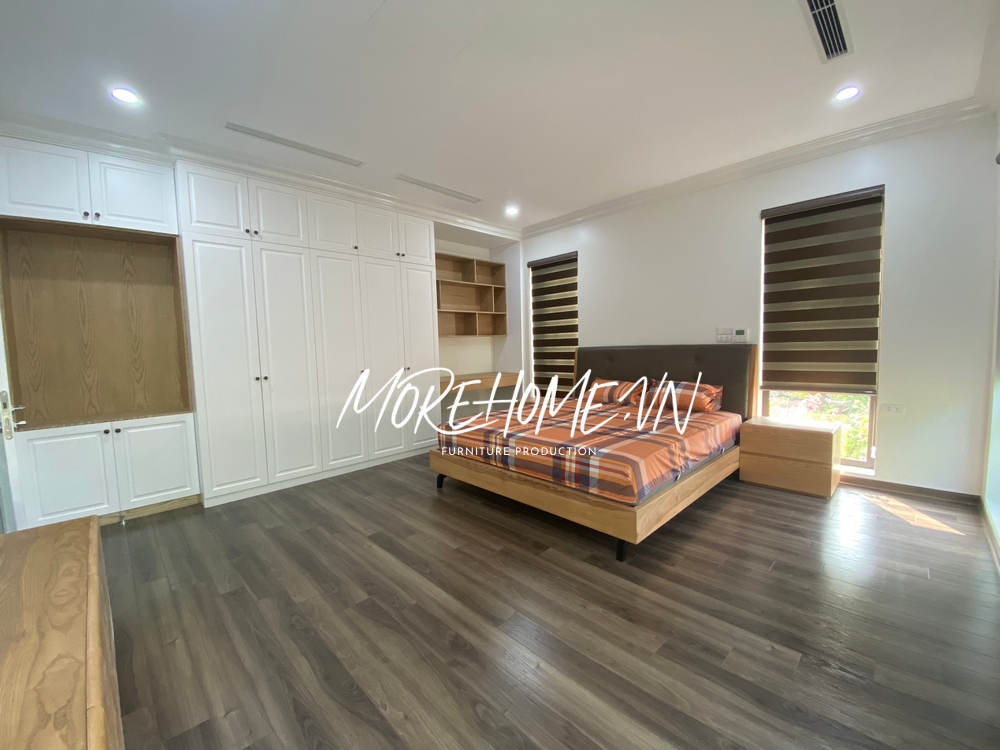 Việc thi công nội thất phòng ngủ của nhà phố, biệt thự được thiết kế theo cách tính toán hợp lí sẽ mang lại sự tiện nghi và thẩm mỹ, cũng như là một cách thể hiện tính cách của chủ nhân.